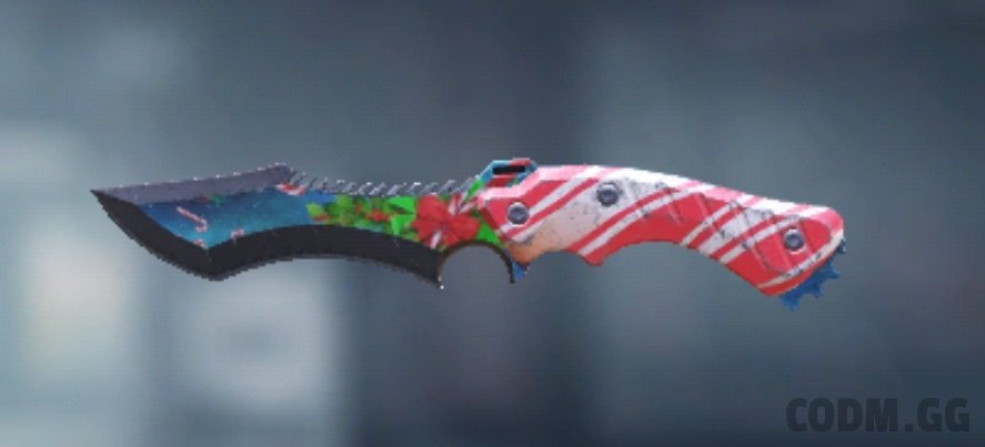 Knife Candy Cane, Rare camo in Call of Duty Mobile