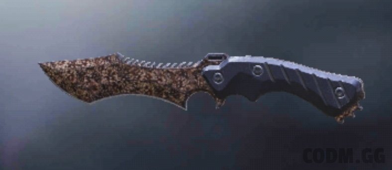 Knife Pine Cone, Uncommon camo in Call of Duty Mobile