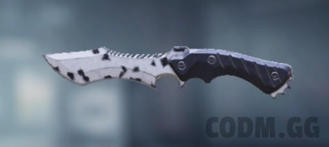 Knife Dalmatian, Uncommon camo in Call of Duty Mobile