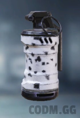 Smoke Grenade Dalmatian, Uncommon camo in Call of Duty Mobile