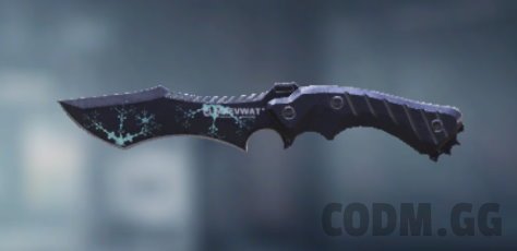 Knife Ice Crystal, Epic camo in Call of Duty Mobile