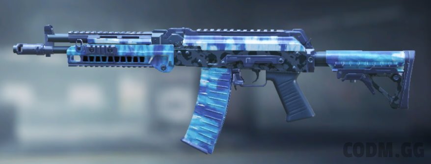 AK117 Icefall, Rare camo in Call of Duty Mobile