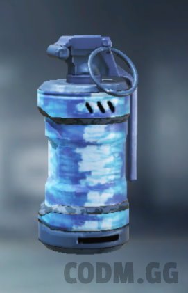 Smoke Grenade Icefall, Rare camo in Call of Duty Mobile