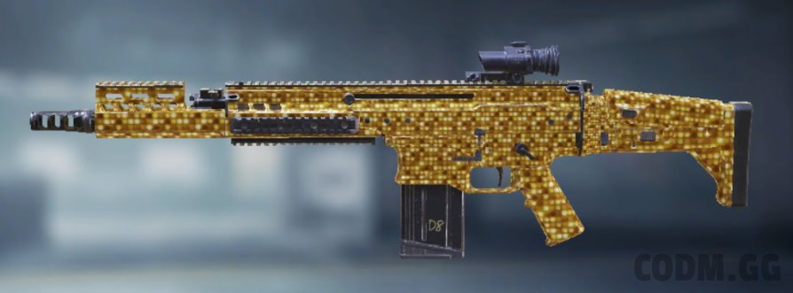 DR-H Gold Glitter, Epic camo in Call of Duty Mobile