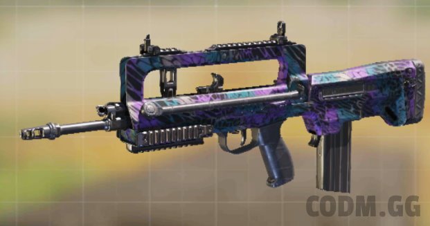 FR .556 Tagged (Grindable), Common camo in Call of Duty Mobile