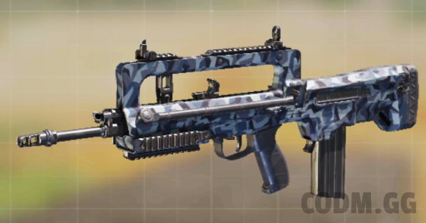 FR .556 Arctic Abstract, Common camo in Call of Duty Mobile