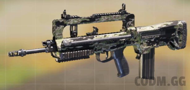 FR .556 Overgrown, Common camo in Call of Duty Mobile