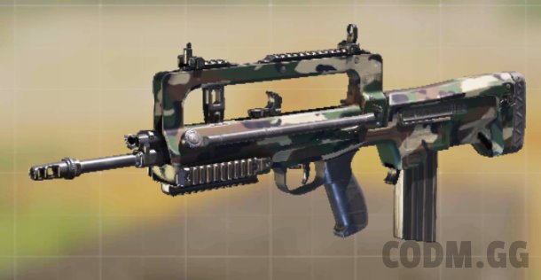 FR .556 Modern Woodland, Common camo in Call of Duty Mobile