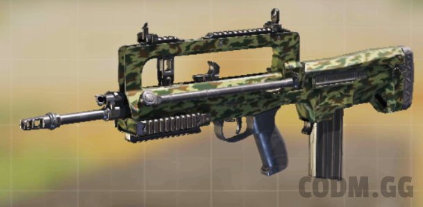 FR .556 Warcom Greens, Common camo in Call of Duty Mobile