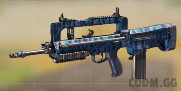 FR .556 Blue Iguana, Common camo in Call of Duty Mobile
