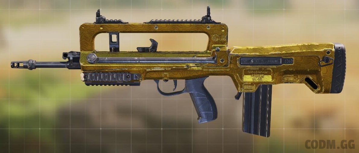 FR .556 Gold, Common camo in Call of Duty Mobile