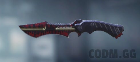 Knife Defibrilator, Epic camo in Call of Duty Mobile