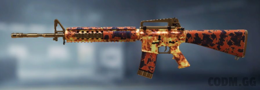 M16 Backdraft, Rare camo in Call of Duty Mobile