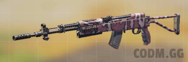 SKS Pink Python, Common camo in Call of Duty Mobile