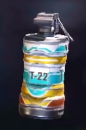 Smoke Grenade Colorful, Rare camo in Call of Duty Mobile