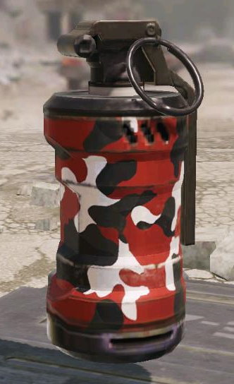 Smoke Grenade Red, Uncommon camo in Call of Duty Mobile