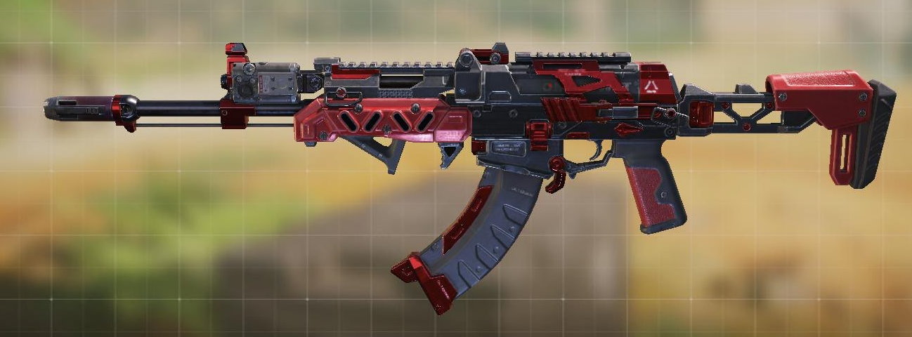 AK-47 Red Action, Epic camo in Call of Duty Mobile