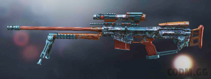 NA-45 Cosmic Wave, Rare camo in Call of Duty Mobile
