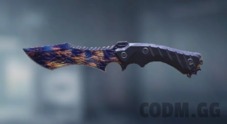 Knife Fiber Ray, Uncommon camo in Call of Duty Mobile