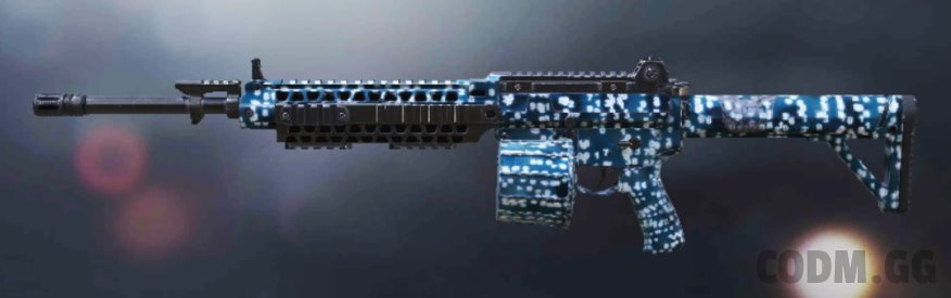 M4LMG The Numbers, Uncommon camo in Call of Duty Mobile