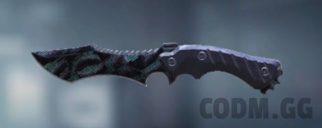 Knife Screen Tear, Uncommon camo in Call of Duty Mobile