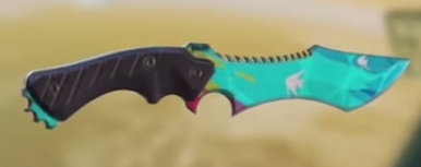 Knife Tropical, Uncommon camo in Call of Duty Mobile