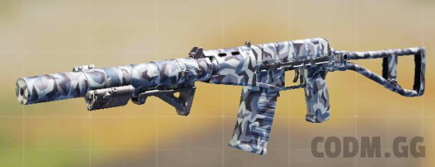 AS VAL Arctic Abstract, Common camo in Call of Duty Mobile