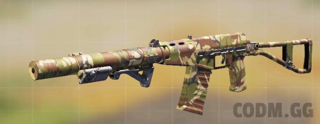 AS VAL Marshland, Common camo in Call of Duty Mobile