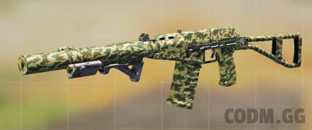 AS VAL Warcom Greens, Common camo in Call of Duty Mobile