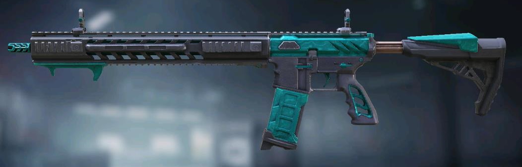 M4 Teal Steal, Epic camo in Call of Duty Mobile