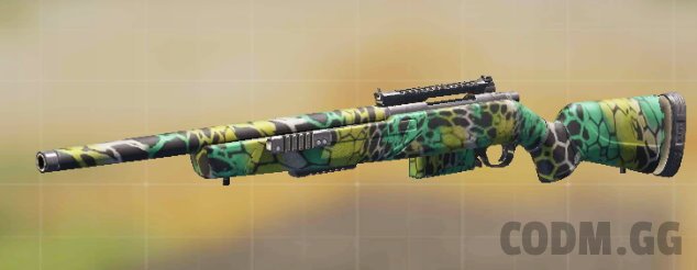 SP-R 208 Moss (Grindable), Common camo in Call of Duty Mobile