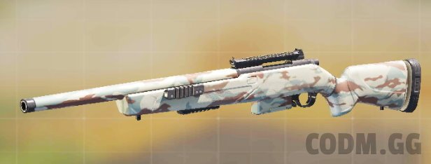 SP-R 208 Faded Veil, Common camo in Call of Duty Mobile