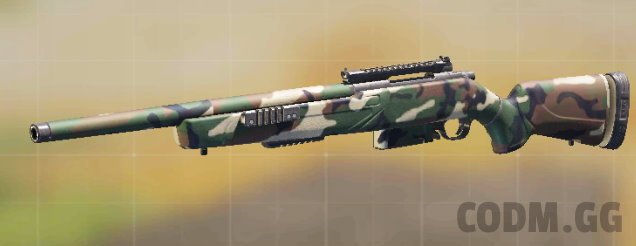 SP-R 208 Modern Woodland, Common camo in Call of Duty Mobile