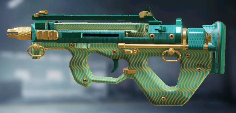 PDW-57 Riveted Green, Rare camo in Call of Duty Mobile