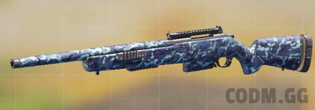 SP-R 208 Warcom Blues, Common camo in Call of Duty Mobile