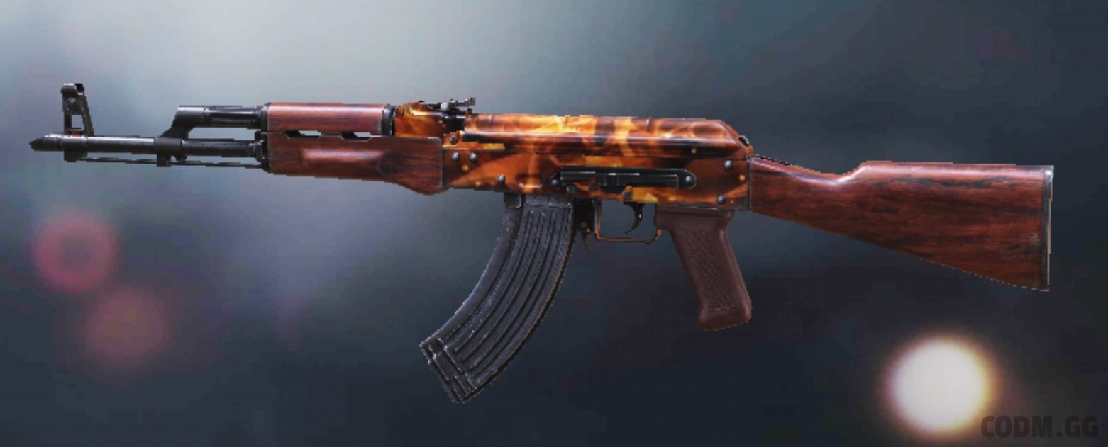 AK-47 Gas Cloud, Uncommon camo in Call of Duty Mobile